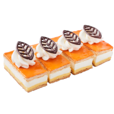 Luxe oranje tompoucen